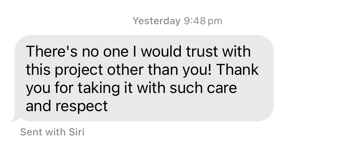 Customer testimonial 2