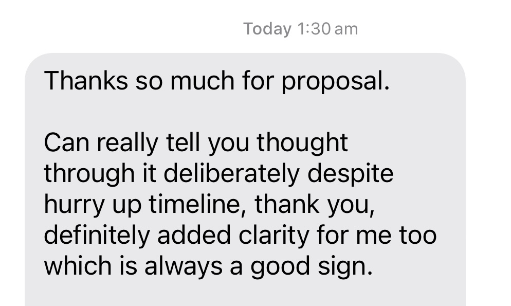 Customer testimonial 6